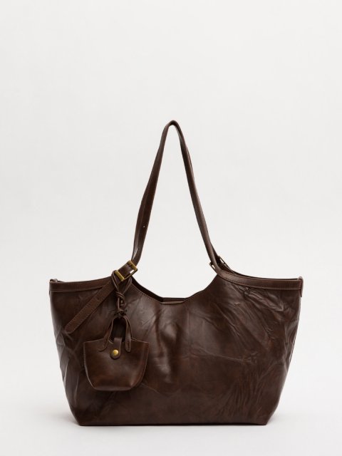 Темно-коричневый шоппер S.Lavia (Славия) - артикул: 0К-00076044 - ракурс 1