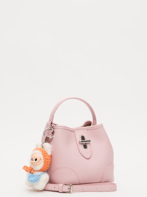 Розовый кросс-боди Royal cuir. Вид 6.