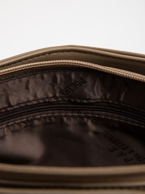 Темно-бежевый кросс-боди Polina (Полина) - артикул: 0К-00073171 - ракурс 4