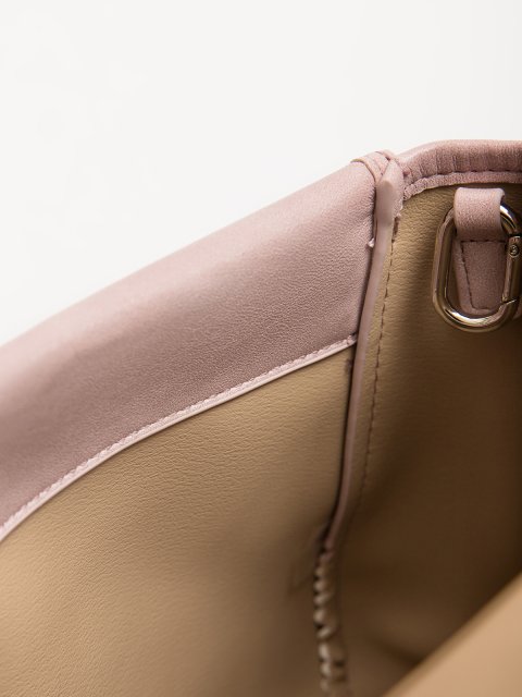 Розовый кросс-боди Royal cuir (Royal cuir) - артикул: 0К-00077349 - ракурс 5