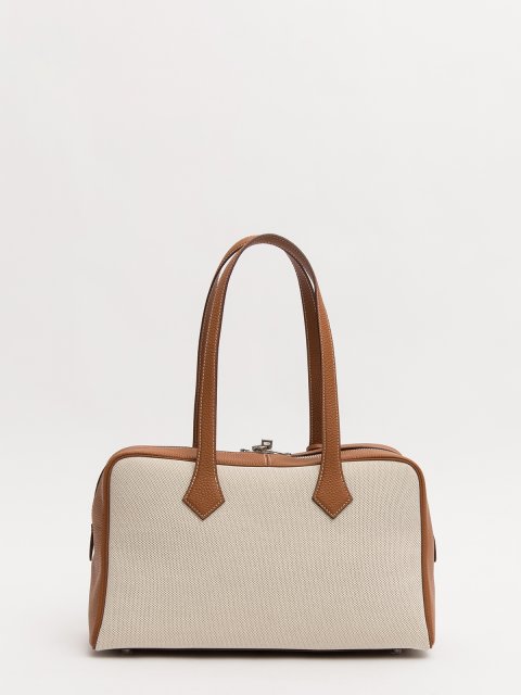 Молочный/рыжий саквояж AT YOU (AT YOU) - артикул: 0К-00076999 - ракурс 2