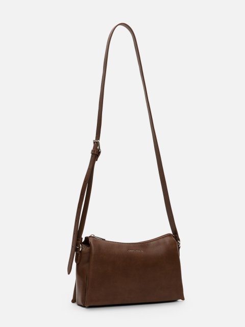 Коричневый кросс-боди David Jones - 2999.00 руб