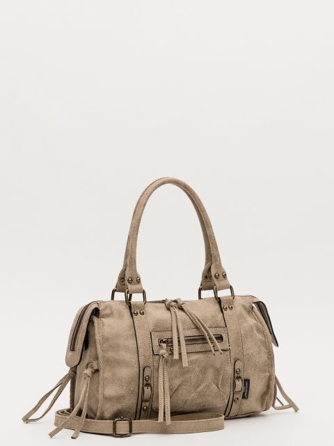 Темно-бежевый саквояж David Jones - 3999.00 руб