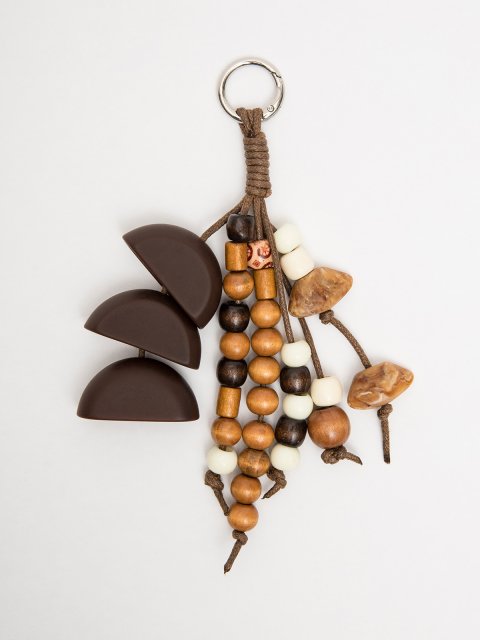 Коричневый брелок Angelo Bianco - 750.00 руб