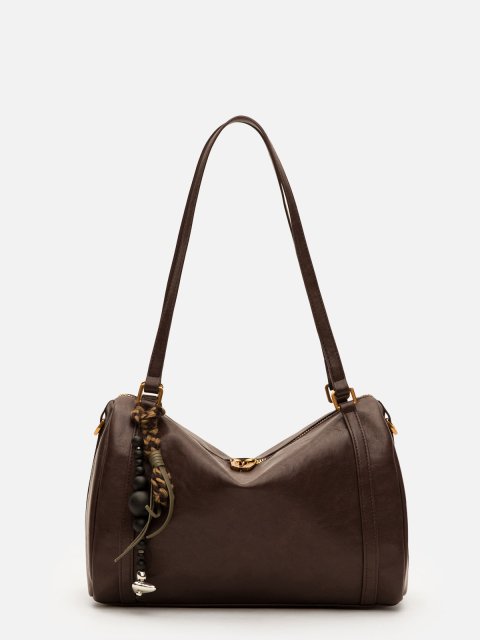 Темно-коричневый саквояж Royal cuir (Royal cuir) - артикул: 0К-00080271 - ракурс 1