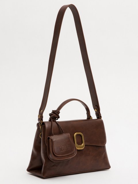 Темно-коричневый сэтчел S.Lavia (Славия) - артикул: 0К-00076042 - ракурс 3