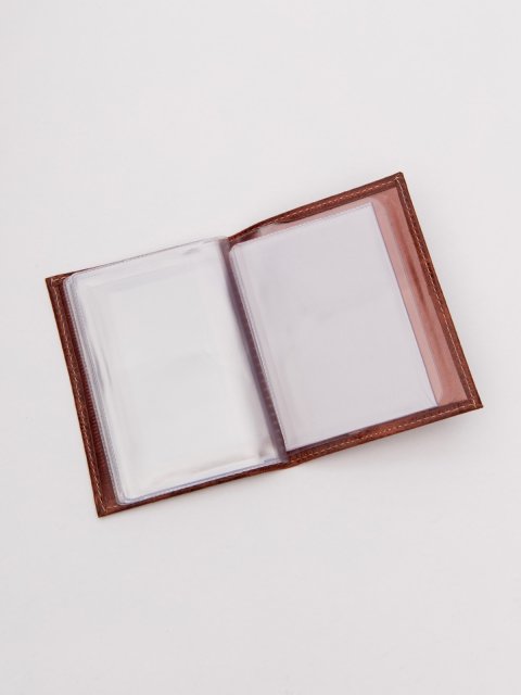 Рыжая обложка для документов Angelo Bianco (Анджело Бьянко) - артикул: 0К-00062381 - ракурс 3