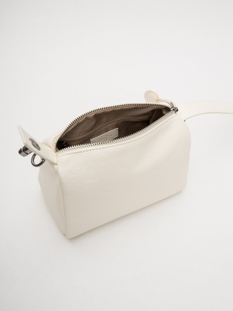 Белый кросс-боди Royal cuir. Вид 4.