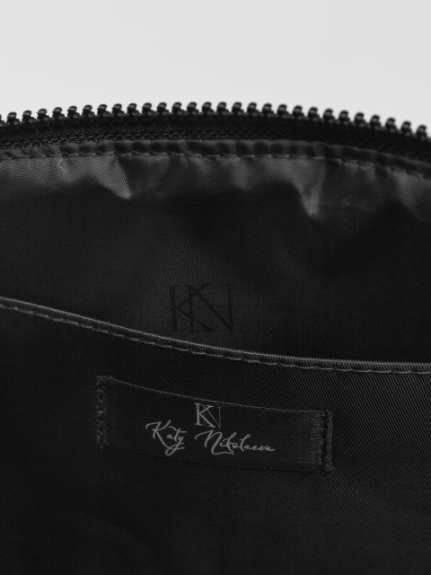 Чёрная дорожная сумка Katy Nikolaeva (Katy Nikolaeva) - артикул: 0К-00074632 - ракурс 5