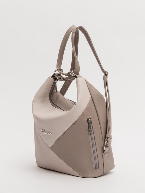Темно-бежевый мешок-трансформер S.Lavia (Славия) - артикул: 1375 61 52/61 20 - ракурс 3