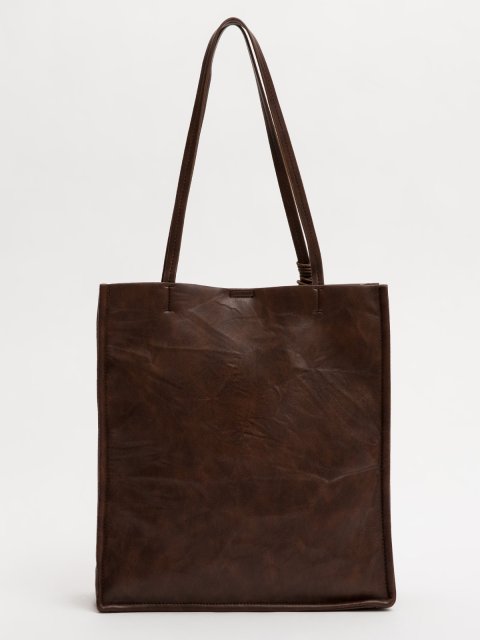 Темно-коричневый шоппер S.Lavia (Славия) - артикул: 0К-00076045 - ракурс 2