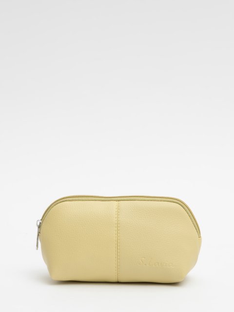 Светло-желтая косметичка S.Lavia (Славия) - артикул: 033К 103 55 - ракурс 1