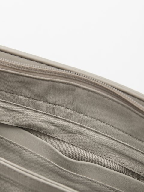 Светло-серый рюкзак David Jones (Дэвид Джонс) - артикул: 0К-00077128 - ракурс 4