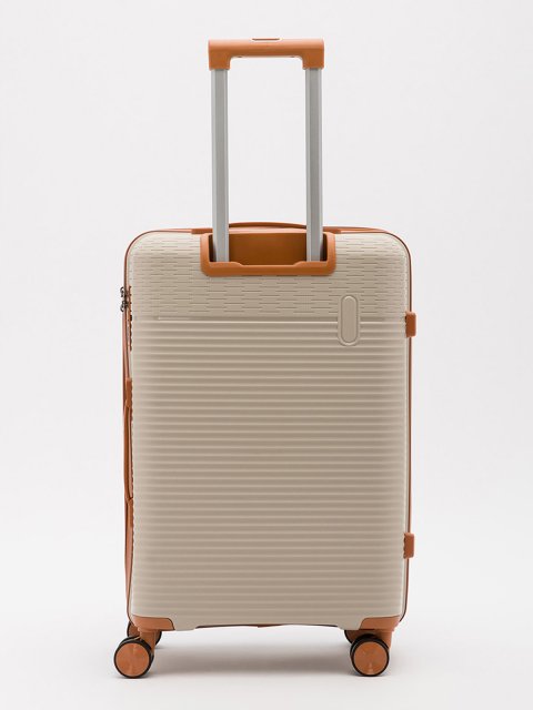 Бежево-серый чемодан S.Lavia (Славия) - артикул: 0К-00067829 - ракурс 3