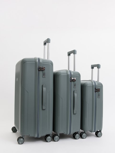 Светло-серый чемодан S.Lavia (Славия) - артикул: 0К-00075219 - ракурс 13