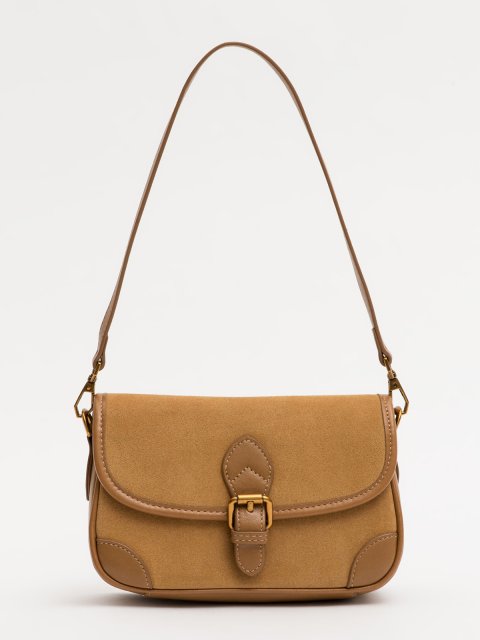 Горчичный кросс-боди At you (At you) - артикул: 0К-00075971 - ракурс 1