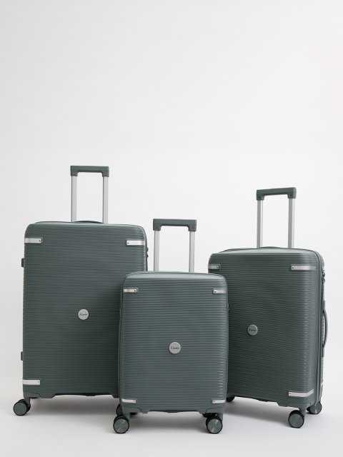 Светло-серый чемодан S.Lavia (Славия) - артикул: 0К-00075375 - ракурс 3