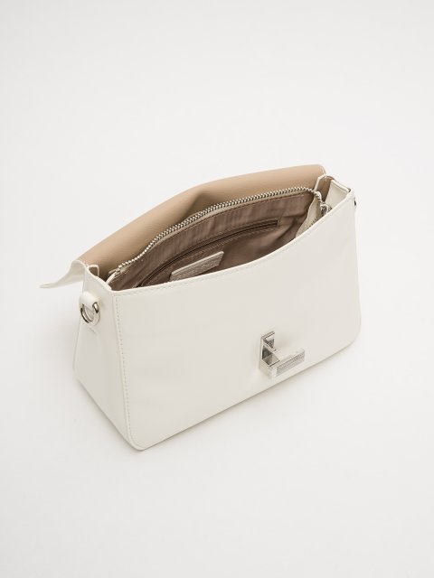 Белый кросс-боди Royal cuir (Royal cuir) - артикул: 0К-00077988 - ракурс 3