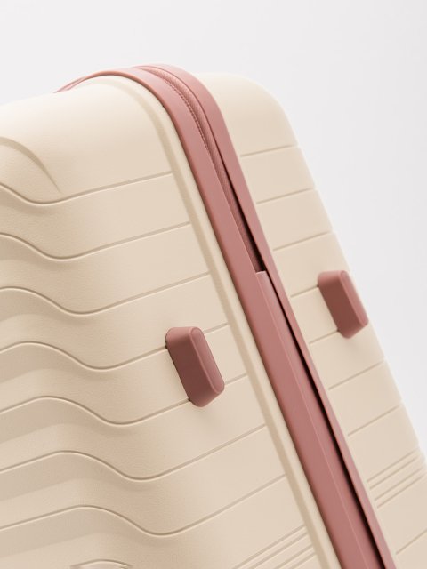 Бежево-розовый чемодан S.Lavia (Славия) - артикул: 0К-00067819 - ракурс 7