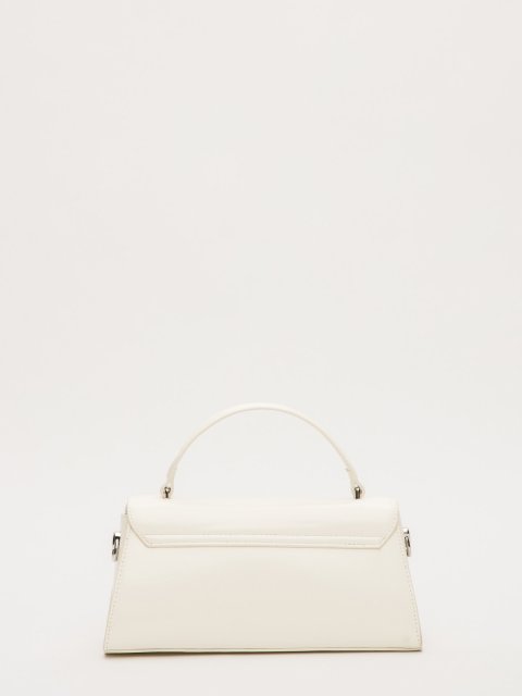 Белый сэтчел Royal cuir (Royal cuir) - артикул: 0К-00078063 - ракурс 2