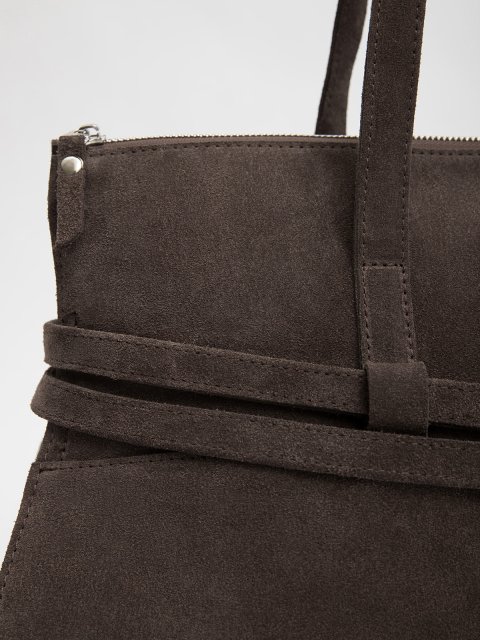 Темно-бежевый тоут AT YOU (AT YOU) - артикул: AY0026 99 52 - ракурс 4