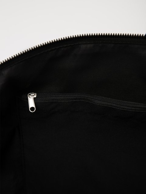 Чёрная дорожная сумка NaVibe (NaVibe) - артикул: 00-152 42 01 - ракурс 12