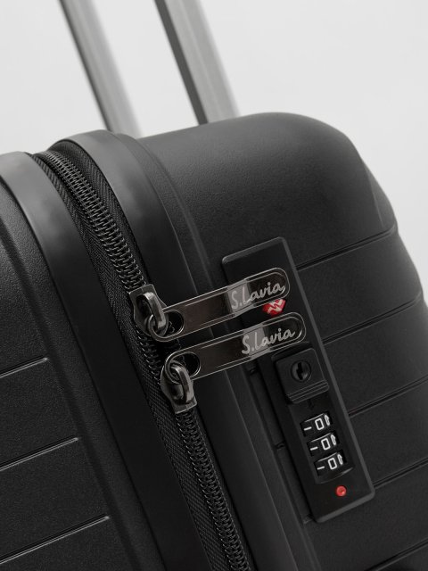 Чёрный чемодан S.Lavia (Славия) - артикул: 0К-00067824 - ракурс 6