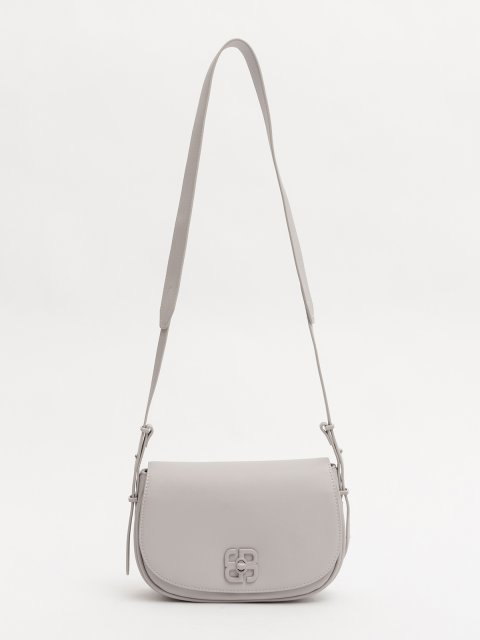 Светло-сиреневый кросс-боди David Jones (Дэвид Джонс) - артикул: 0К-00077141 - ракурс 1