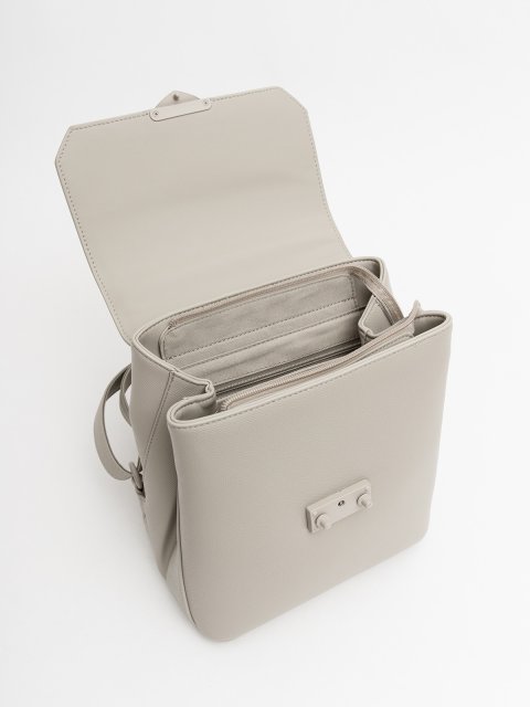 Светло-серый рюкзак David Jones (Дэвид Джонс) - артикул: 0К-00077128 - ракурс 3