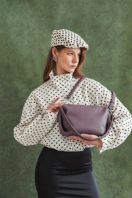 Сиреневый кросс-боди S.Lavia (Славия) - артикул: 1598 902 60 - ракурс 1