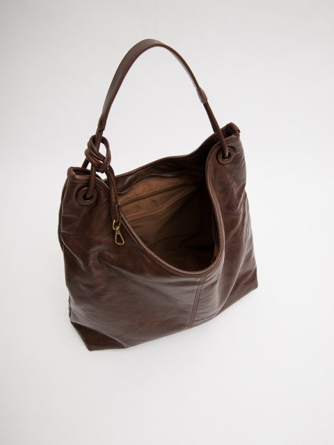 Темно-коричневый хобо S.Lavia (Славия) - артикул: 0К-00076043 - ракурс 3