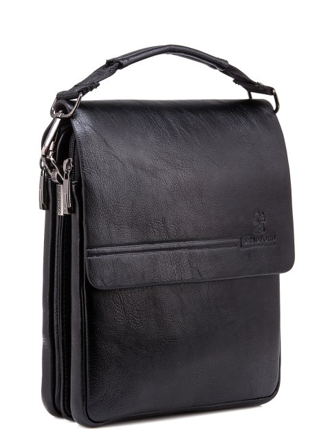 Чёрная сумка планшет Bradford (Брэдфорд) - артикул: 0К-00005860 - ракурс 1