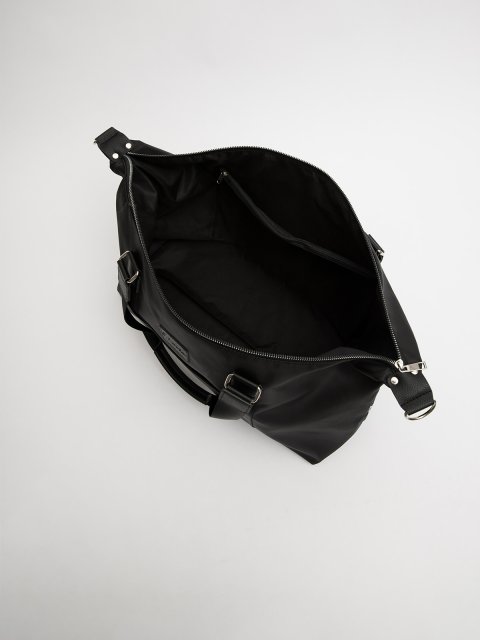 Чёрная дорожная сумка NaVibe (NaVibe) - артикул: 00-152 42 01 - ракурс 11