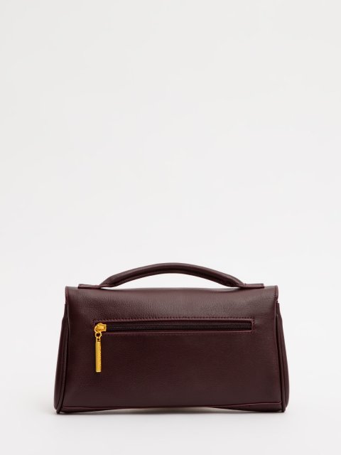 Бордовый сэтчел Polina (Полина) - артикул: 0К-00073156 - ракурс 2