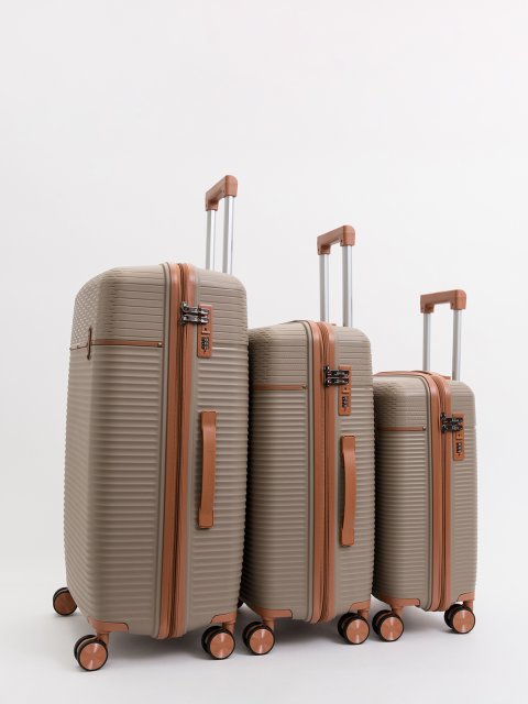 Темно-бежевый чемодан S.Lavia (Славия) - артикул: 0К-00075329 - ракурс 12