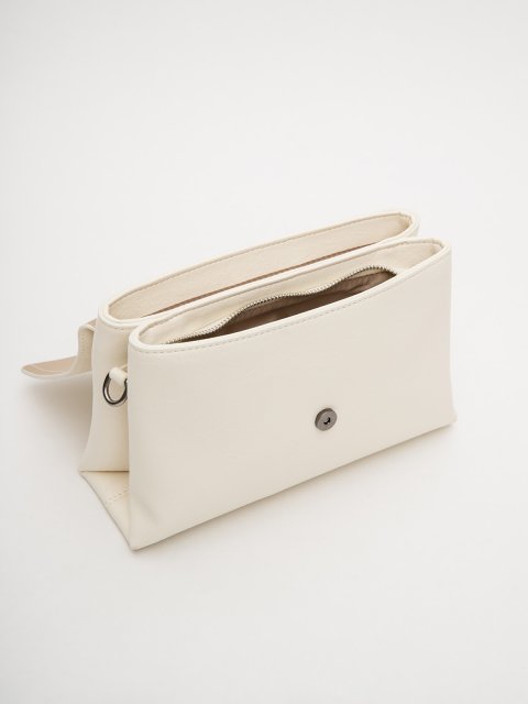 Белый кросс-боди Royal cuir. Вид 5.