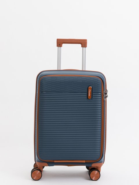 Темно-синий чемодан S.Lavia (Славия) - артикул: 0К-00075362 - ракурс 1