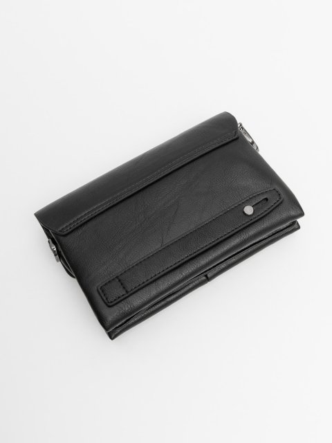 Чёрный клатч Bradford (Брэдфорд) - артикул: 0К-00075027 - ракурс 1