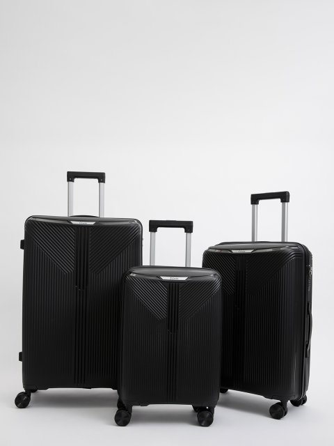 Чёрный чемодан S.Lavia (Славия) - артикул: 0К-00075385 - ракурс 3