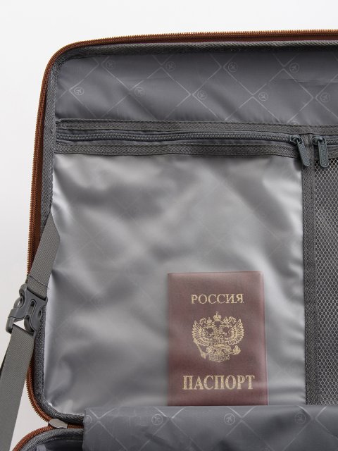 Темно-бежевый чемодан S.Lavia (Славия) - артикул: 0К-00075366 - ракурс 13