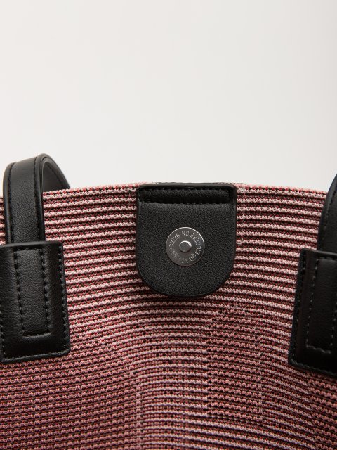 Розовый шоппер Polina (Полина) - артикул: 0К-00077847 - ракурс 5