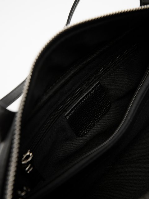 Чёрный саквояж AT YOU (AT YOU) - артикул: 0К-00076200 - ракурс 4