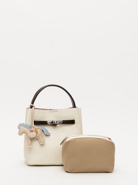 Молочный кросс-боди Royal cuir (Royal cuir) - артикул: 0К-00078009 - ракурс 3