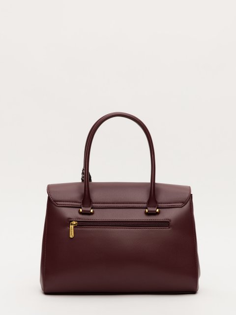 Бордовый сэтчел David Jones (Дэвид Джонс) - артикул: 0К-00079399 - ракурс 2