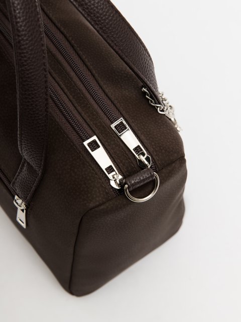 Темно-коричневый саквояж S.Lavia (Славия) - артикул: 1562 213 12 - ракурс 4