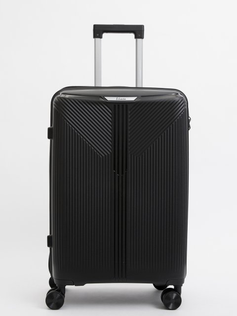 Чёрный чемодан S.Lavia (Славия) - артикул: 0К-00075385 - ракурс 1