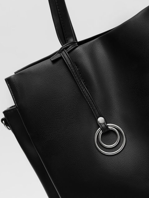 Чёрный тоут S.Lavia (Славия) - артикул: 1323 910 01 - ракурс 4