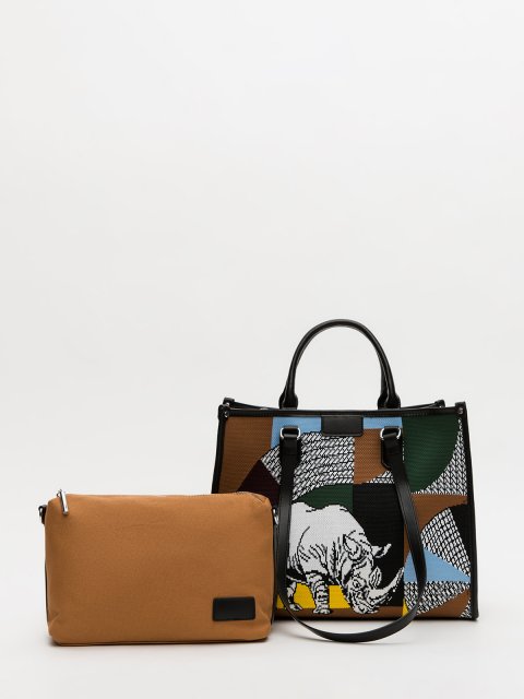 Цветной тоут Polina (Полина) - артикул: 0К-00077846 - ракурс 3