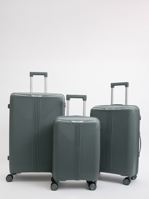 Светло-серый чемодан S.Lavia (Славия) - артикул: 0К-00075393 - ракурс 3