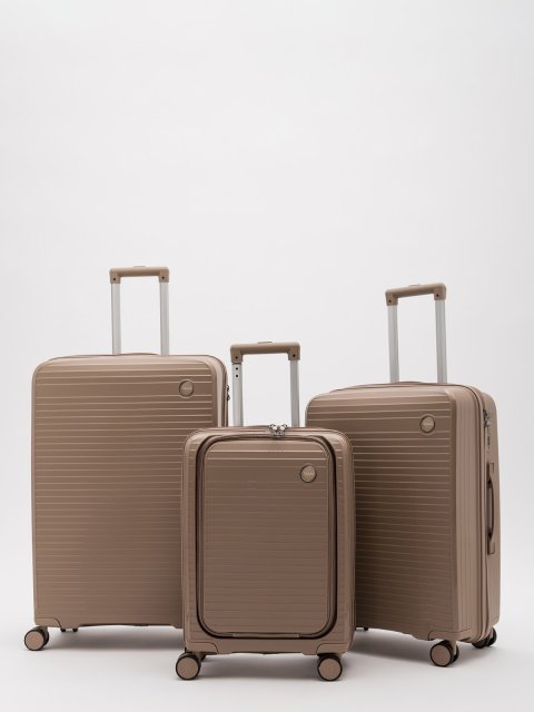 Серо-коричневый чемодан S.Lavia (Славия) - артикул: 0К-00067844 - ракурс 14